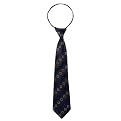 Boys' Roberto Cavaleri Pull Tie - Blue/Brown (8-20)