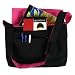 Ex-pro® Luxury Laptop / Notebook Trendy Black & Pink Bag Fo