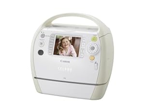 Canon Selphy ES3 Compact Photo Printer (White) (2675B001)