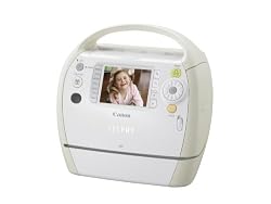 Canon Selphy ES3 Compact Photo Printer (White) (2675B001)