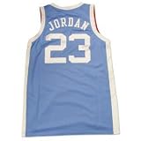 (ナイキ)Nike NCAA ノースカロライナ大学 #23 マイケル・ジョーダン NCAA&USA TD TWILL ユニフォーム (カロライナ)