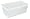 Sterilite 16428012 Storage Box, White Lid with See-Through Base, 12-Pack, 6-Quart