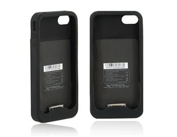 Portable 1500mAh Power Charger Battery Cover Case for Apple iPhone 4G (Black) + Worldwide free shiping