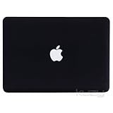 Kuzy - NEWEST Apple MacBook Pro 15.4" with Retina Display BLACK Rubberized Hard Case Cover Aluminum Unibody 15-Inch (NEWEST VERSION)