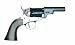 Denix 1849 Pocket Pistol, Nickel