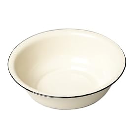 Enamel Wash Bowl Cream