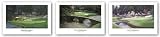Augusta the 11th, 12th and 13th Set by Jim Harrington 36x24 Art Print Poster