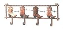 Wall Hook Hanging Rack - Xl Western Cowboy Boots (A341) by Regal Gift