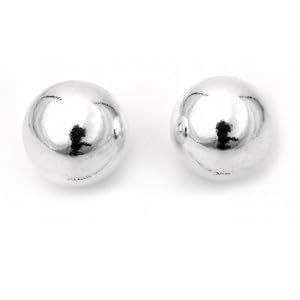 Sterling Silver Ball Stud Earrings - Size: 2mm