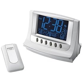 Click here to buy Equity 88820 Insta-Set LCD Alarm Clock with Temperature Sensor by Equity Time.