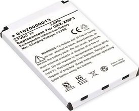 Battery Replacement for Pioneer XM Radio Model GEX-XMP3 800mAH 3.7v XM-6900-0004-00