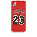 Apple I Phone 3g Plastic Case -jordan 23 (red)