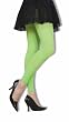 Footless Tight Leggins in Neon Green