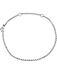 5Mm Necklace Pendant With 2-3" Extentions For Charms Sterling Silver Ch1012