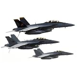 F/A-18F Super Hornets (3 In Sky) Art Poster Print - 11x17