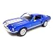 1968 SHELBY MUSTANG GT 500 KR GT500 BLUE 1:18 MODEL