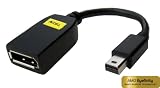 Accell B112B-001B UltraAV Mini DisplayPort/DisplayPort(f) Adapter (10 Inches, Black)