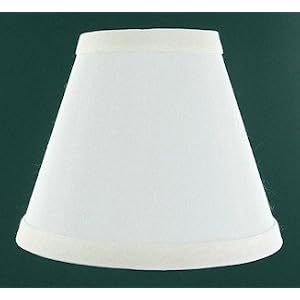 Eggshell Mini Chandelier Lamp Shade Clip On by 