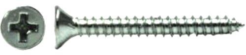 SDU 763105 Spanplattenschrauben mit Senkkopf  4,5x45 -A2 Edelstahl 50 St&uuml;ck