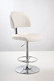 CLP - Tabouret de bar &laquo; Amsterdam &raquo; blanc