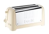 Dualit  4 Slice Soft Touch Toaster Cream Finish 45002