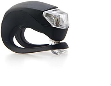 2PCS Silicone LED Wrap-around Band Bike Light Front &amp; Rear Waterproof Lamp (Black)