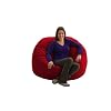 Comfort Research 4-Feet Diameter Large Fuf Chair Red Twill