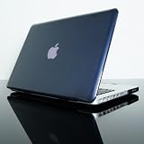 NEW DESIGN TopCase BLACK Crystal See Thru Hard Case Cover for NEW Macbook Pro 13-inch 13 (A1278 / with or without Thunderbolt) with TopCase Mouse Pad