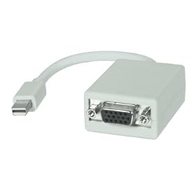 Ex-Pro Premium Apple Mini DisplayPort Vers VGA (Converti Mini Display Port signal Vers VGA) [Mini Display Vers VGA] - pour MacBook, MacBook Pro, MacBook Air