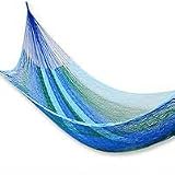NOVICA Hammock, 'Sea Breeze' (large deluxe)