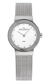 Skagen Women039s 358SSSD Silver Dial Mesh Bracelet Watch on sale