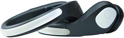 LED Shoe Clip Safety Light (Pack of 2) - 2 setting light in Darkness - High Quality Reflective Accessory When Walking, Running, Biking and more. (White)