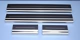 Lockwood Ford Focus Mk2 (With Stripe) 5 Door 05> Door Sills - K03S Stainless Steel