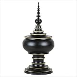 Large Finial Box - Vintage Black