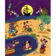 Mickey Mouse Pirate Stickers (4 Sheets) by