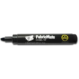 FabricMate-Chisel-Tip-Fabric-Marker-Black