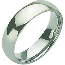 Titanium Comfort Fit Wedding Band Sz 9.25