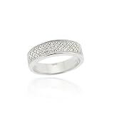 31bUq0 NeiL. SL160  Sterling Silver CZ Micro Pave Band Ring