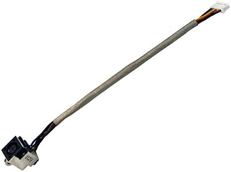 jackinspiron AC DC Power Jack Plug Socket Cable Harness for Dell Studio 1535 1536 1537 1555 1557 1558 P/N:0K324D K324D C8592 0C8592