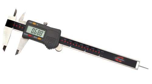 Best Price Standard Gage 00534020P LCD Value Electronic Caliper with Thumbwheel, Stainless Steel, 0.0005