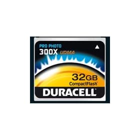 Duracell DU-CF30-32G-C 32 GB CompactFlash (CF) Card