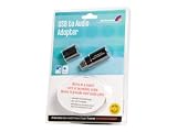 NEW StarTech.com USB Stereo Audio Adapter External Sound Card (Cable Adapters)