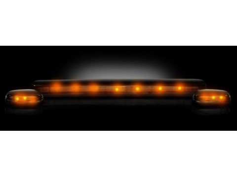 Recon 264156BK Smoke Cab Roof Light Lens