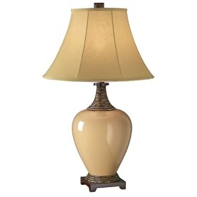 Kathy Ireland Asian Dynasty Ceramic Ginger Jar Table Lamp