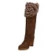 Kenzo Women's 284960 Boot,Taupe,41 EU (US Women's 11 M)
