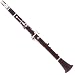 Mendini MCT-30+SD+PB+92D Intermediate Solid Rosewood B Flat Clarinet with Tuner, Case, Stand, Mouthpiece, 10 Reeds and More image 8