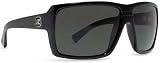 Von Zipper Panzer Sunglasses - Black Gloss / Grey - Polarized Poly