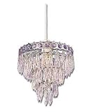 Chrome Small Chandelier Pendant Light