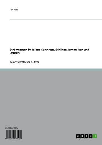 Strömungen im Islam: Sunniten, Schiiten, Ismaeliten und Drusen (German Edition)