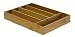 Mango Leaf 18012 14-1/4 by 10-1/2 by 20-Inch Small Bamboo Cutlery Tray